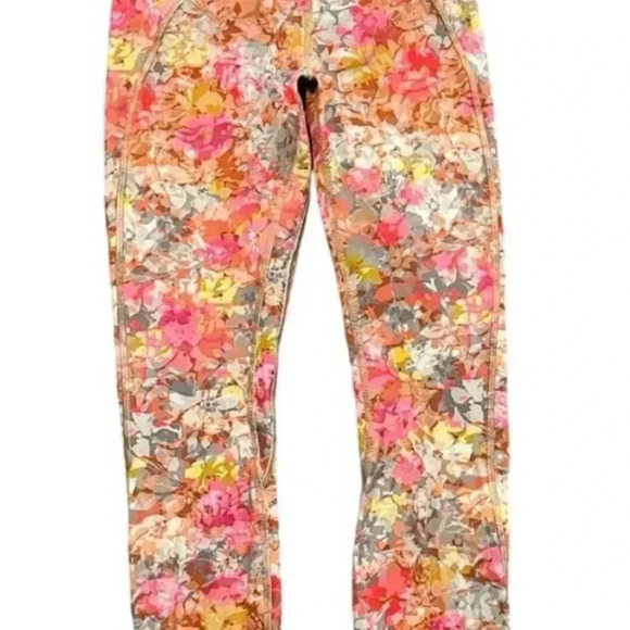 LULULEMON HIGH-RISE ALIGN INFLORESCENCE MULTI FLORAL 28" - Picture 2 of 8
